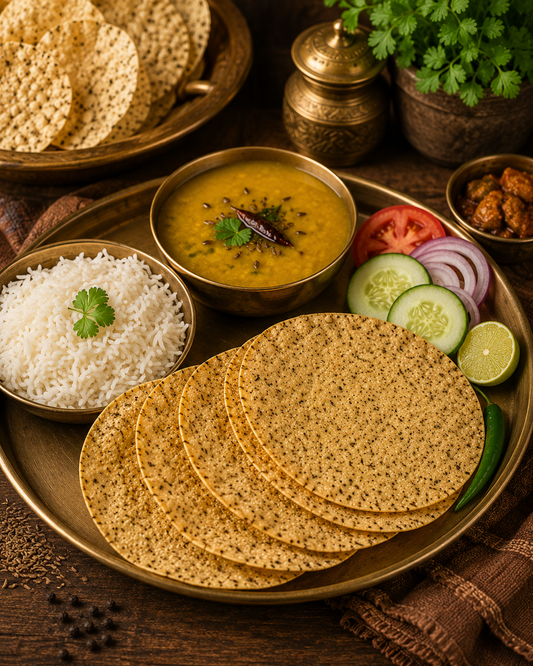 Banarasi Cumin Papad (Jeera Papad)