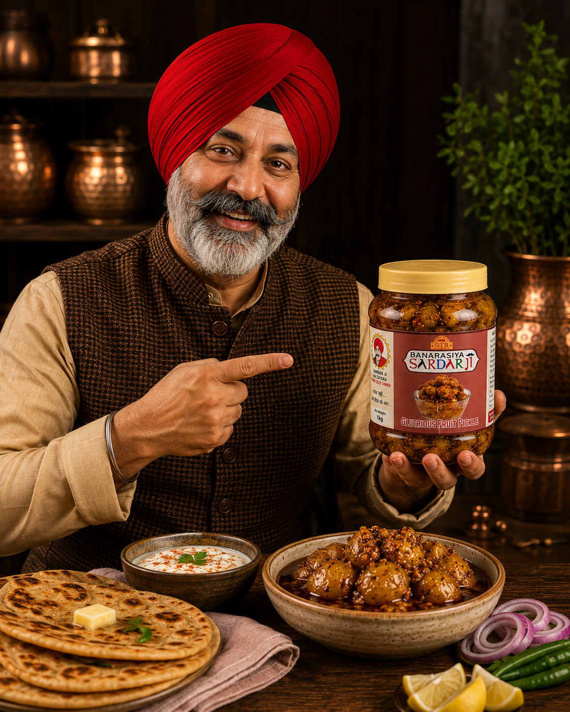 Banarasi Glutinous (Lisoda) Fruit Pickle