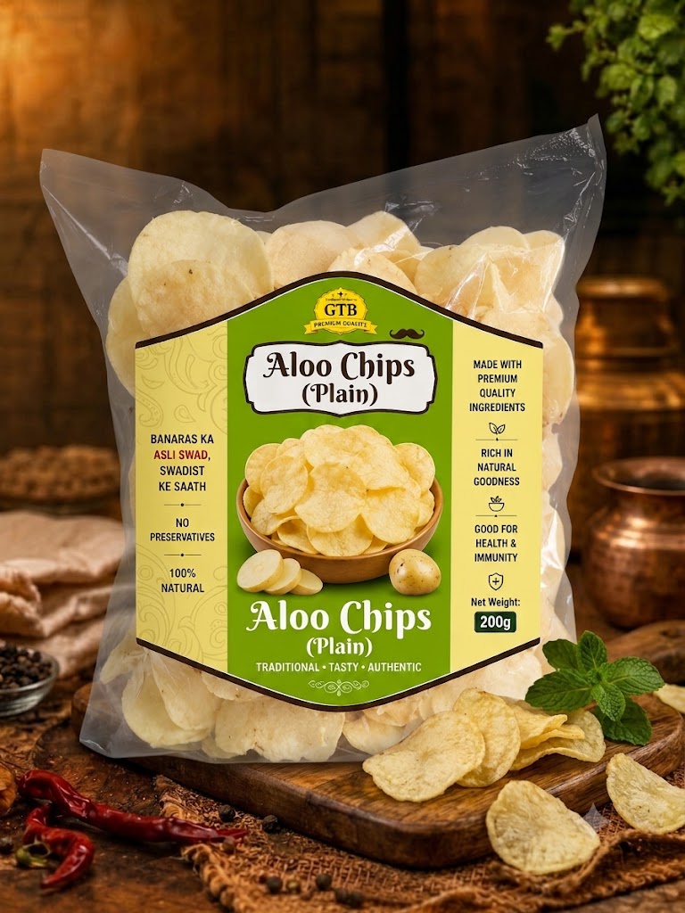 Banarasiya Aloo Chips (Plain)