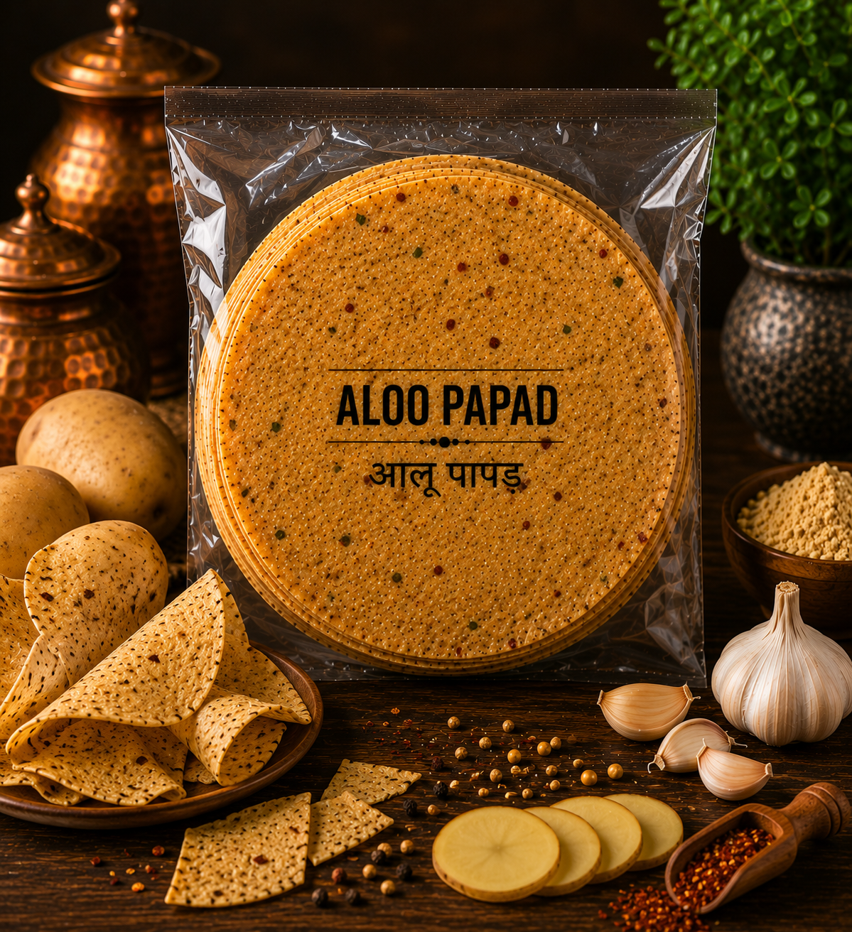 Banarasi Aloo Papad