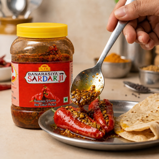 Banarasi Red Chilli Pickle Online)