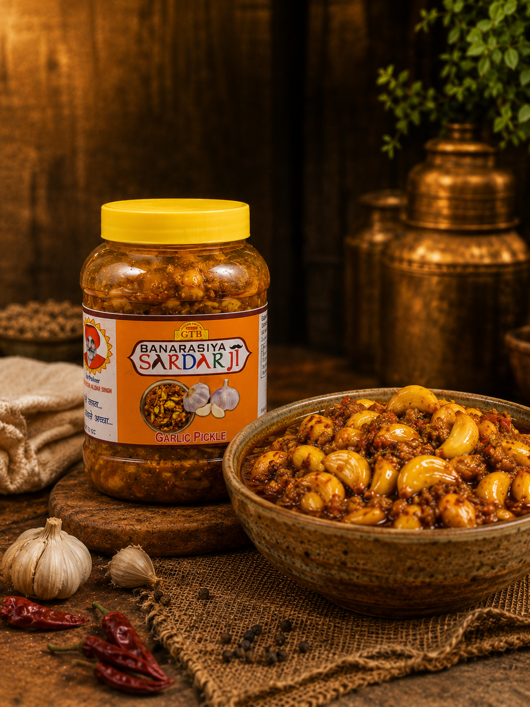 Banarasi Garlic Pickle