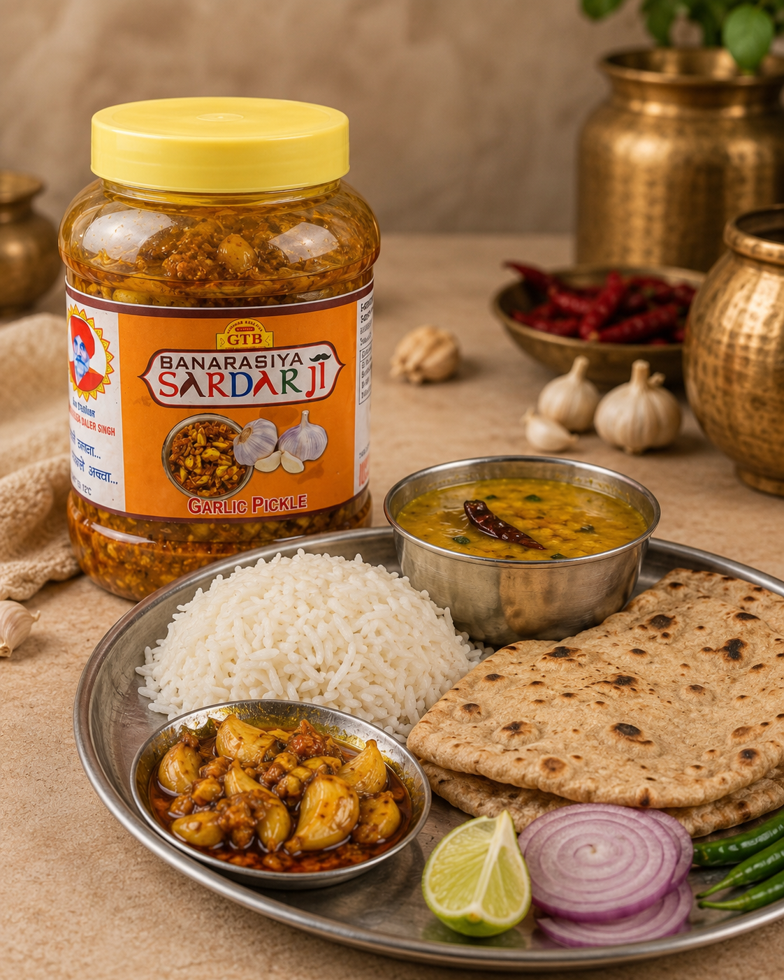 Banarasi Garlic Pickle