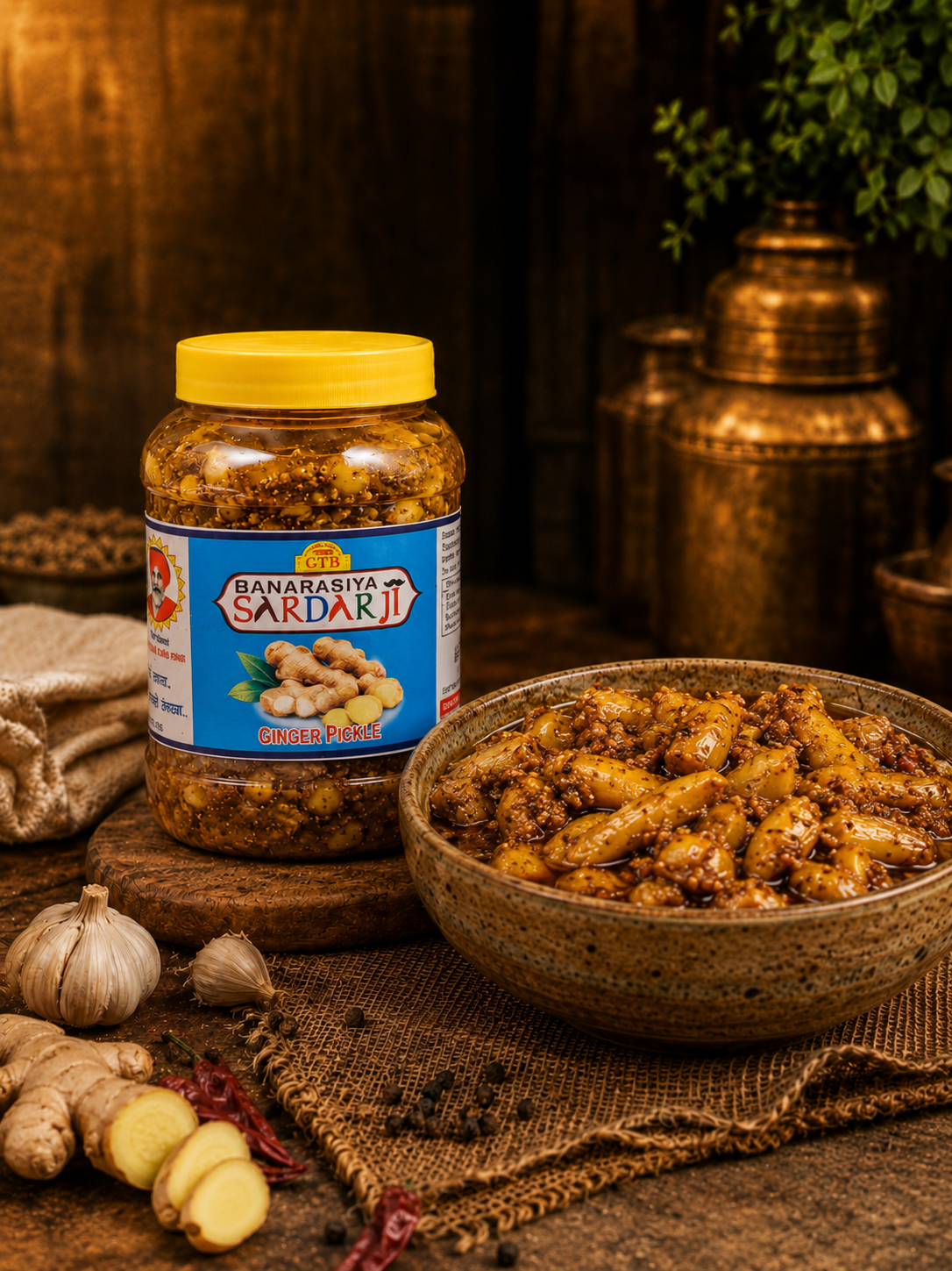 Banarasi Ginger Pickle