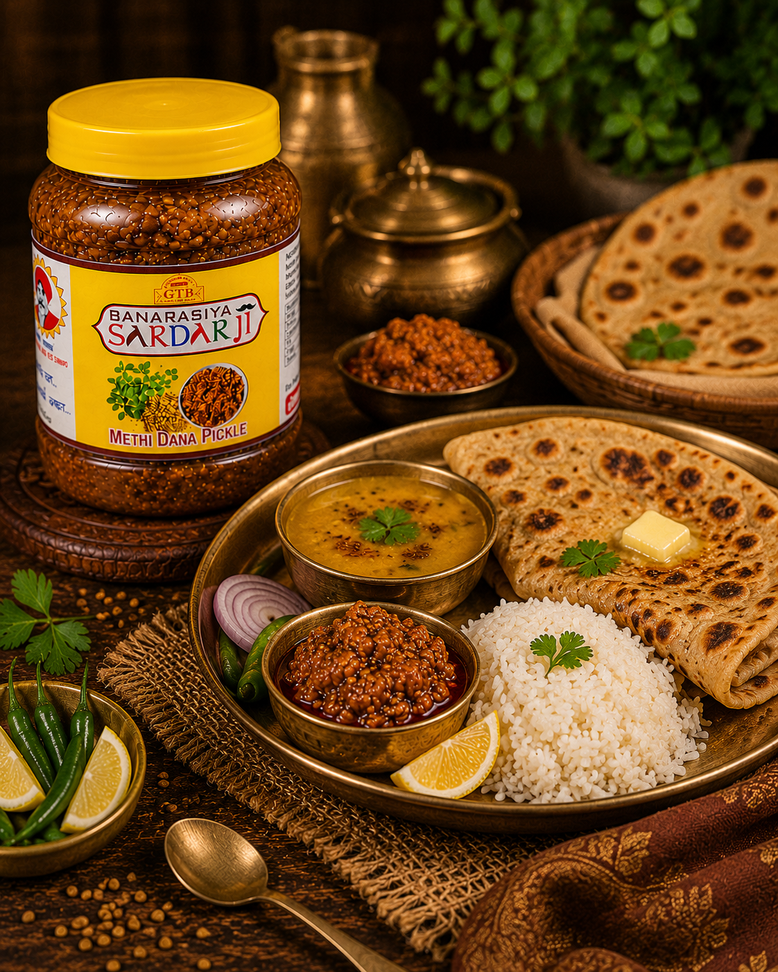 Methi Dana Pickle