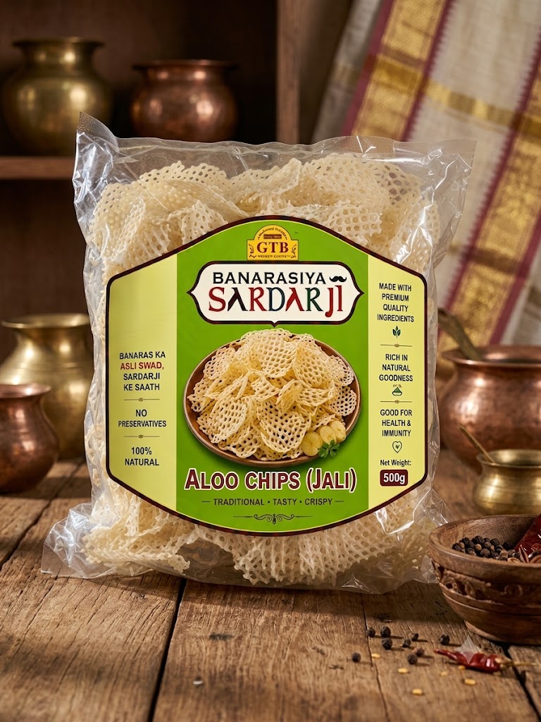 Banarasiya Aloo Chips (Jali)